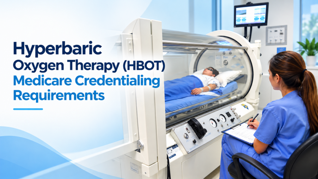 Hyperbaric Oxygen Therapy (HBOT) Medicare Credentialing Requirements